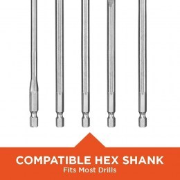 Sword Drill Bits-1-4 1-1-2 BLACK + DECKER